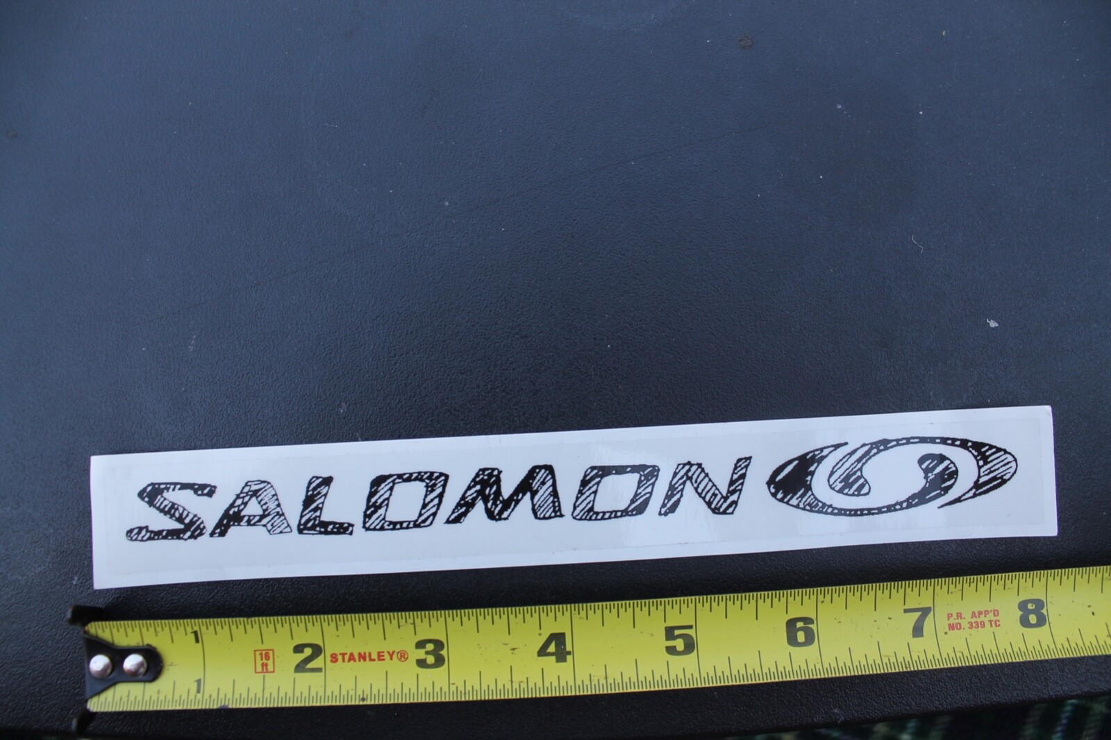 SALOMON ADESIVO Snowboard Sci Snow Mountain Originale SNB3 Vintage Snowboard