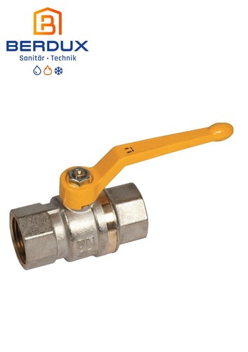 Gashahn Gaskugelhahn Gasgeräte - Kugelhahn Durchgangsform 1 1/2" DN40 DVGW TAE