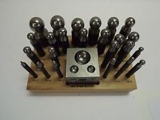 DOMING Dapping Block Set NEW JEWELERS GOLDSMITHS METAL 24-PIECE SET BRAND NEW