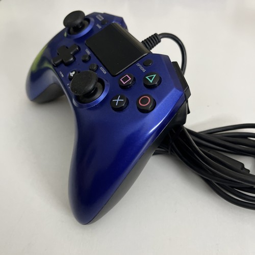 Hori Horipad FPS+ Sony PS4 PS3 Controller Rapid Fire Function USB Wired Blue - Bild 4 von 9