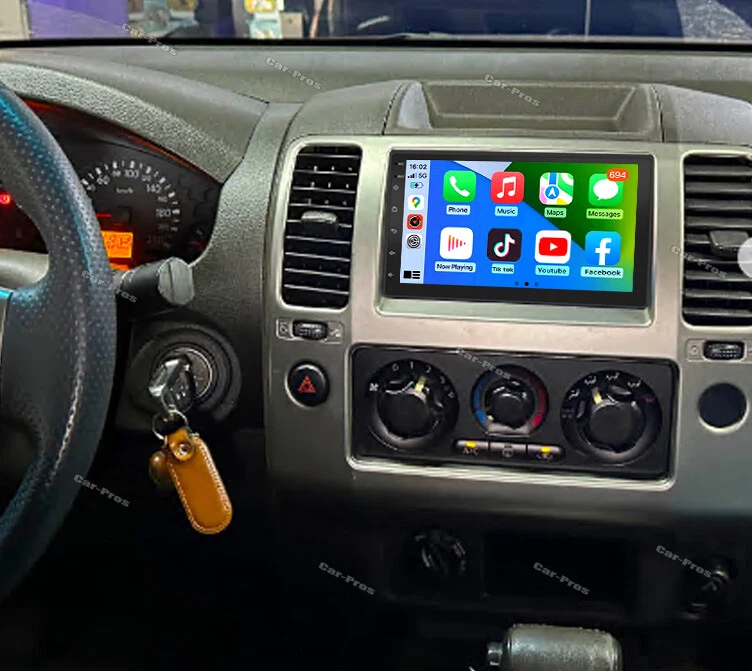 Radio estéreo para automóvil Nissan Xterra 2000-2008 Android 13.0 Carplay GPS WIFI SWC Foto 4 de 4