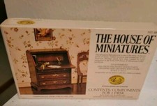 HOUSE OF MINIATURES CHIPPENDALE DESK DOLLHOUSE KIT 40017 