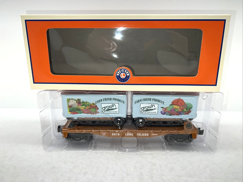 Lionel 6-58555 RR Museum Of Long Island Farm Bureau TOFCs #9016 New O RMLI % - Picture 1 of 9