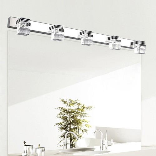 LED SMD Crystal Vanity Lighting Mirror Front Light Fixture Wall Lamp Living Room - Picture 5 of 49
