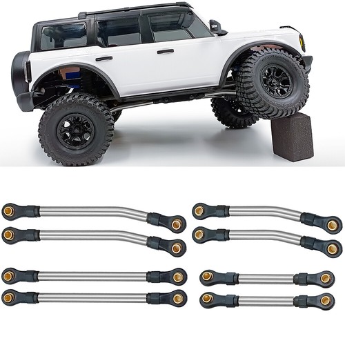 Maglie ad alto spazio acciaio inox/ottone per cingolato 1/18 Traxxas TRX-4M RC - Foto 6 di 14
