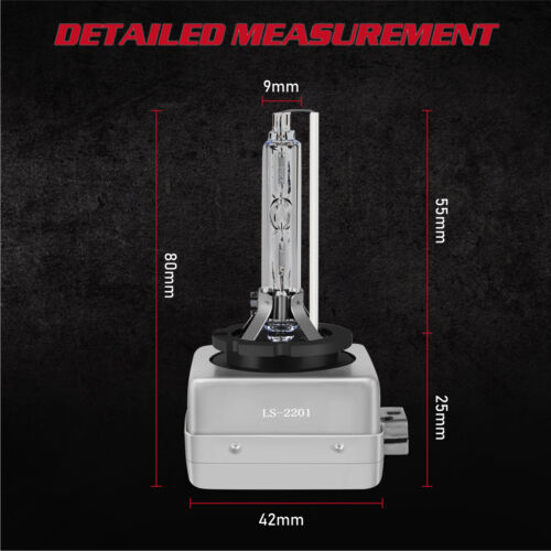For Dodge Dart 2013 2014 2015 2016 2X D3S HID Xenon Headlight Bulb High Low Beam - Picture 5 of 11