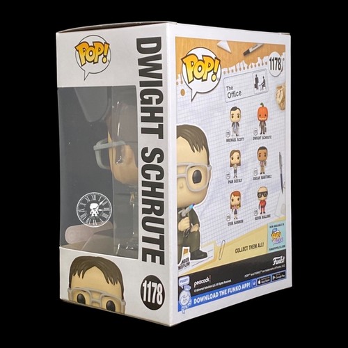 ¡Funko Pop + Protector! The Office #1177 Dwight con antorcha de soplado (objetivo) *Como nuevo* - Imagen 4 de 14