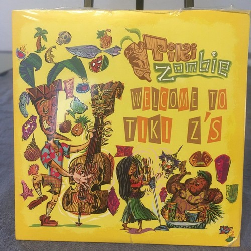 Tiki Zombie Welcome To Tiki Z's CD Surf Zombie Fun! Timothy Price NEW! SIGNED! - Picture 1 of 2