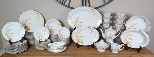 Puritan China Cup & Saucer "Wheat" Pattern, Puritan Tea Cup Mug, 1960s, Set Of 2 - Picture 14 of 14