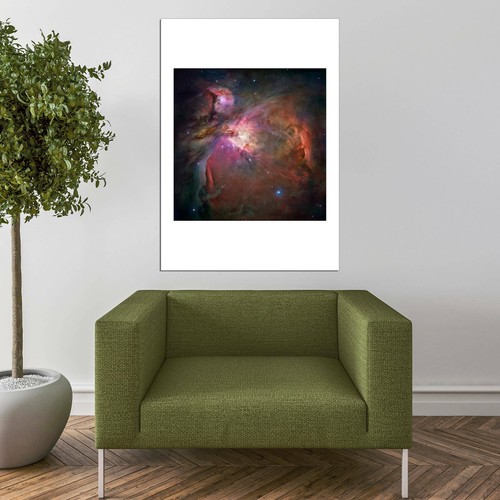 Hubble Teleskop - Orion Nebel Raum Wand Kunst Poster gedruckt - Bild 9 von 12