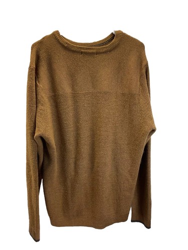 Smartwool Sweater Mens XXL Brown Merino Wool Knit Crewneck Pullover Casual - Picture 2 of 8