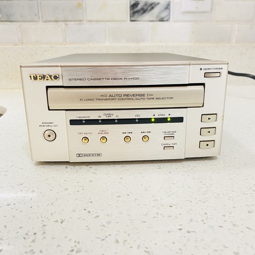 Platine cassette TEAC R-H100 - Autoreverse Dolby B & C NR - IC Logic Control Fonctionne - Photo 12/22