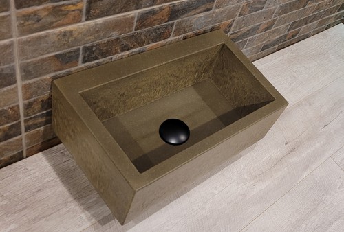 Concrete Bathroom Sink/Basin /Custom Size / Booking Fee - Picture 3 of 12
