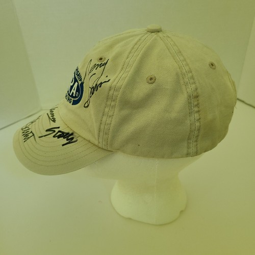 Signed NHRA Drag Racing Championship Hat Wearing - Picture 9 of 12
