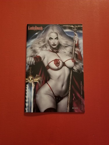 COFFIN COMICS - LADY DEATH SHIKARII LENCERÍA EDICIÓN #1 - 80/425 CASI NUEVO/M - Imagen 1 de 3