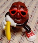 1988 Vintage California Raisins Figure - With Surfboard PVC Figurine By Applause — photo 1