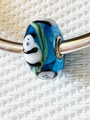 Authentic Trollbeads Unique Panda Critter VV Rare HTF - Picture 3 of 6