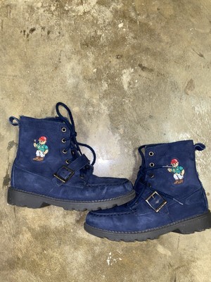ranger polo bear suede boot