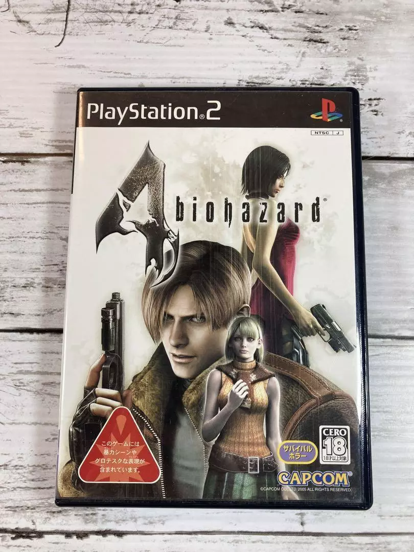 Resident Evil Biohazard 4 PS2 Japanese version with box