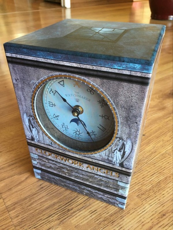 RUSH Clockwork Angels  Neil Peart audio book Watchmakers Edition