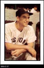1953 Bowman REPRINT #57 Lou Boudreau Indians HOF 8 - NM/MT