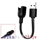Charging Cable Charger Data Sync Dock Replacement USB for Xiaomi Mi Band 2 Black