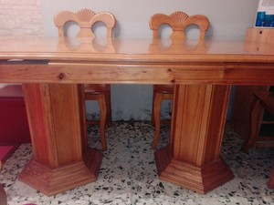 Mesa comedor madera maciza | eBay Mesa comedor madera maciza | eBay