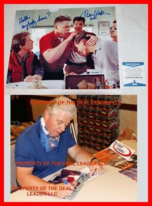 Back-To-The-Future-Tom-Wilson-Signed-w-Quote-11x14-Picture-Beckett-PSA