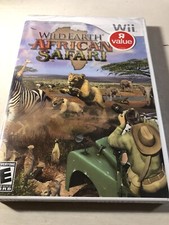 Wild Earth: African Safari Nintendo Wii Video Game (2008) Complete NEW