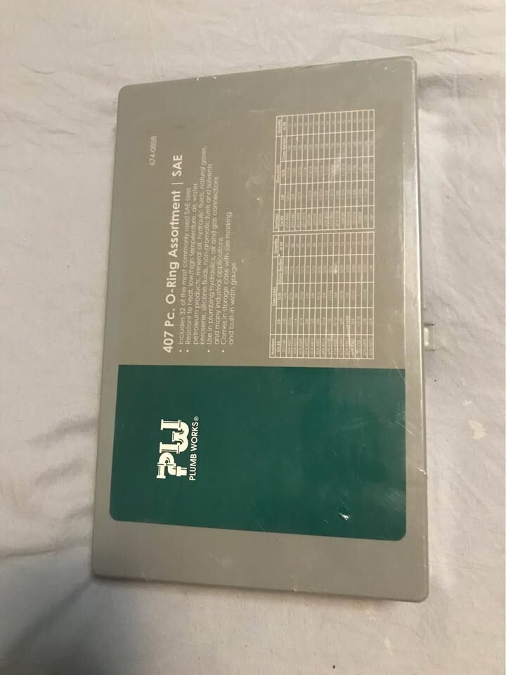 Plumb Works 407PC O-Ring Plumbing Assortment Model 674-0888