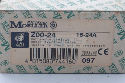 KLOCKNER-MOELLER Z00-24 Thermorelais REG.MAX 24A Neu 1 Stück