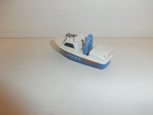 MATCHBOX SUPERFAST POLICE LAUNCH N° 52 - Imagen 2 de 3