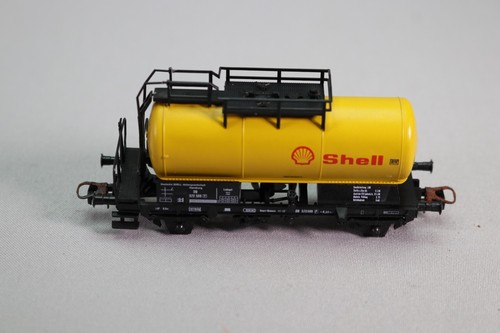 DF044 ROCO train Ho 1/87 1:87 Wagon citerne DB produits pétroliers Shell - Bild 3 von 6