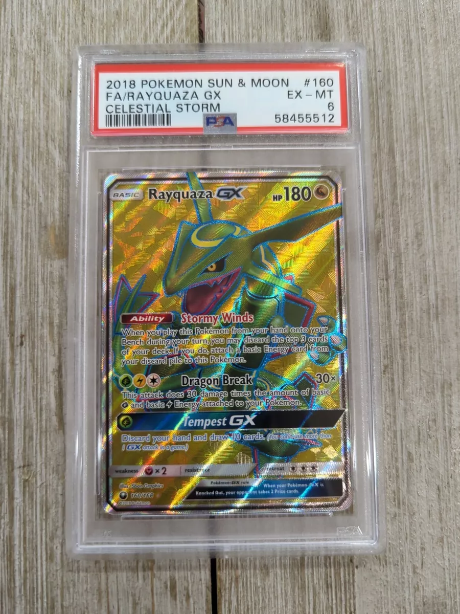 Rayquaza GX - PSA Graded Pokemon Cards - Pokemon