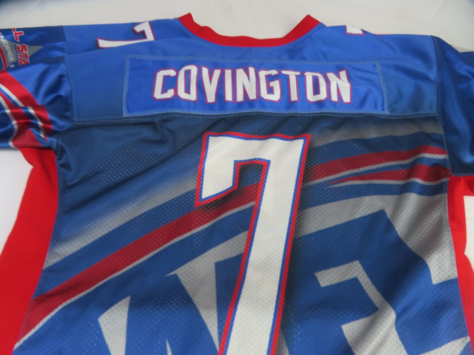 World Football League JERSEY 7 Covington 2008 All Star Independence BOWL SZ 2XL eBay