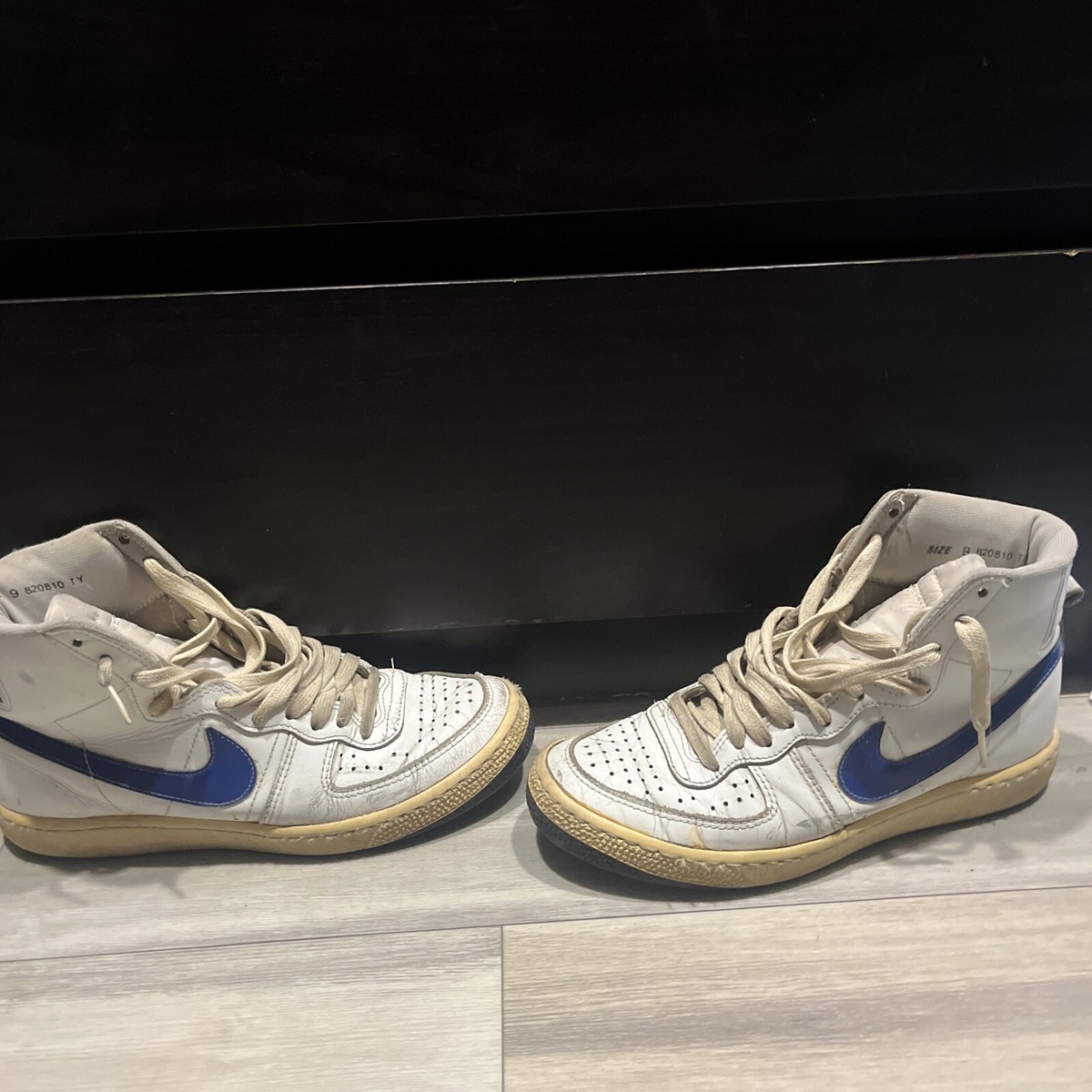 Vintage 1980s Nike Legend Hi High Top Korea Size 9 Shoes Vintage 1980s Nike Legend Hi High Top Korea Size 9 Shoes