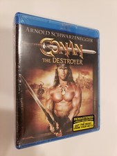 CONAN THE DESTROYER Blu-ray New/Sealed ARNOLD SCHWARZENEGGER/GRACE JONES/D'ABO