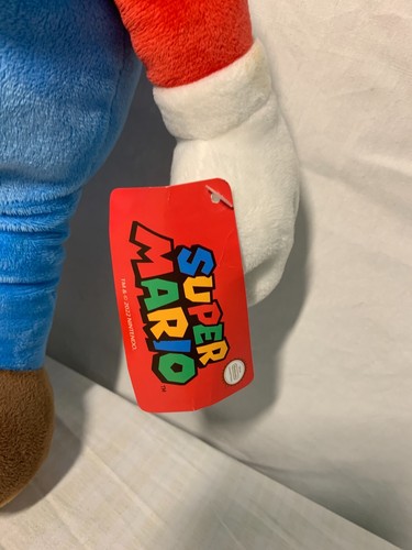 Super Mario Bros. Mario 16" Kuscheltier Plüschtier mit Etikett - Bild 3 von 7
