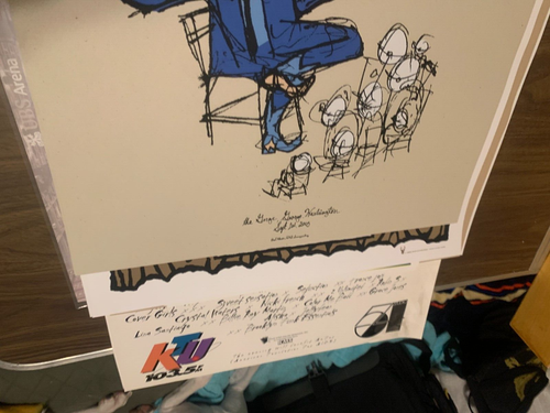 Pearl Jam The Gorge offizielles 2005 Poster Brad Klausen flach gelagert 20 Jahre neuwertig - Bild 3 von 4