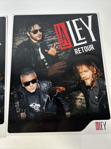 2 LA LEY-Retour posters with autographs - Picture 3 of 24