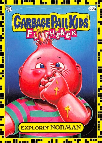 GARBAGE PAIL KIDS 2011 FLASHBACK SERIES 2 PICK-A-CARD YELLOW BASE STICKERS TOPPS - Picture 198 of 321