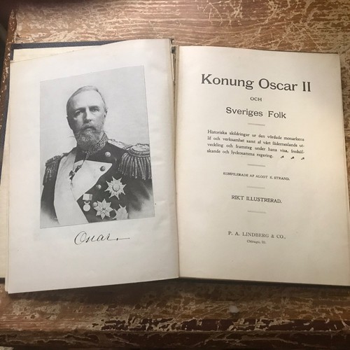 1906 Swedish History Konung Oscar II Och Sveriges Folk Sweden King Photos - Picture 6 of 7