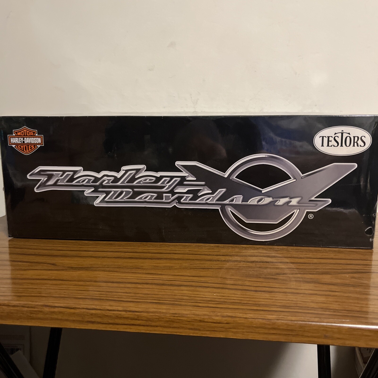 TESTORS LINCOLN MINT ULTRA METAL 1/6 HARLEY DAVIDSON FLHRI ROAD KING MODEL 7221