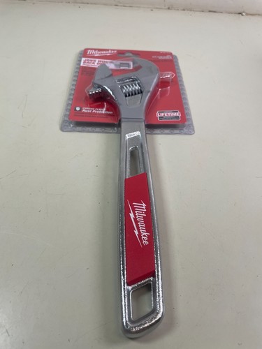 Milwaukee 48-22-7412 12" Adjustable Wrench Jaws Open up to 1-5/8" - Picture 3 of 5