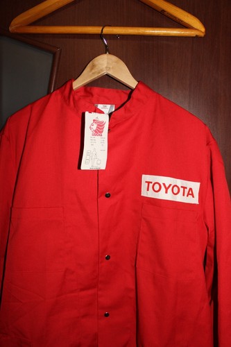 Vintage 1990er Jahre Toyota Workwear Jacke (unbenutzt - Made in Finland) - S, M, L - Bild 2 von 7