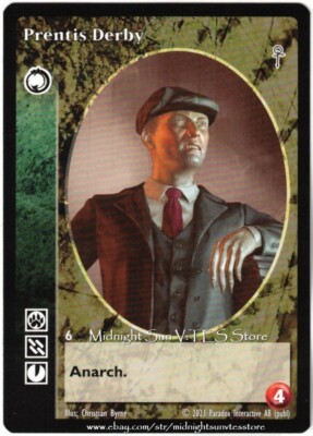 Prentis Derby Tzimisce Fifth Edition V5 V:TES VTES Vampire CCG