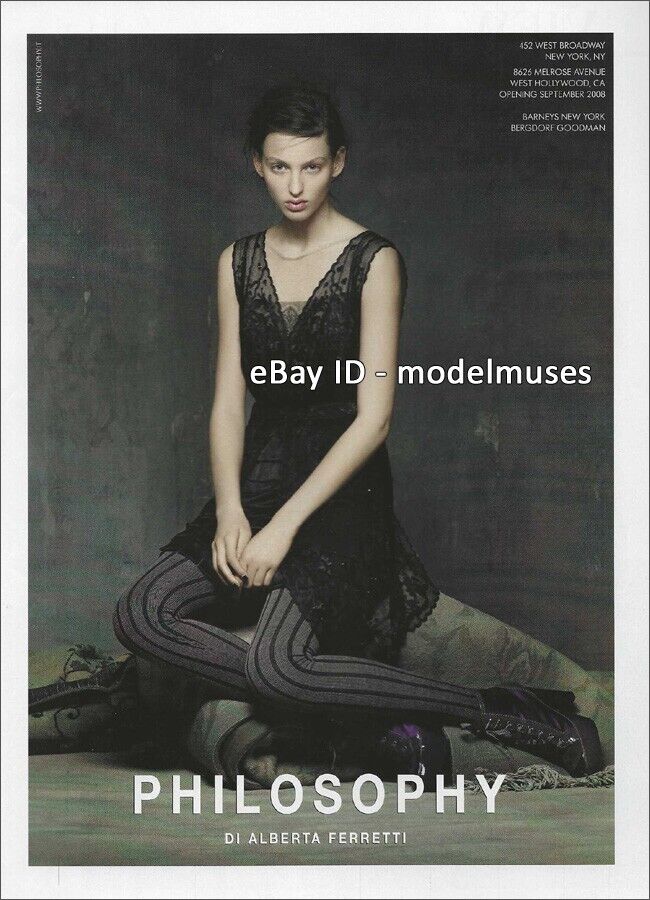 PHILOSOPHY DI ALBERTA FERRETTI 1-Page PRINT AD Fall 2008 PHILOSOPHY DI ALBERTA FERRETTI 1-Page PRINT AD Fall 2008