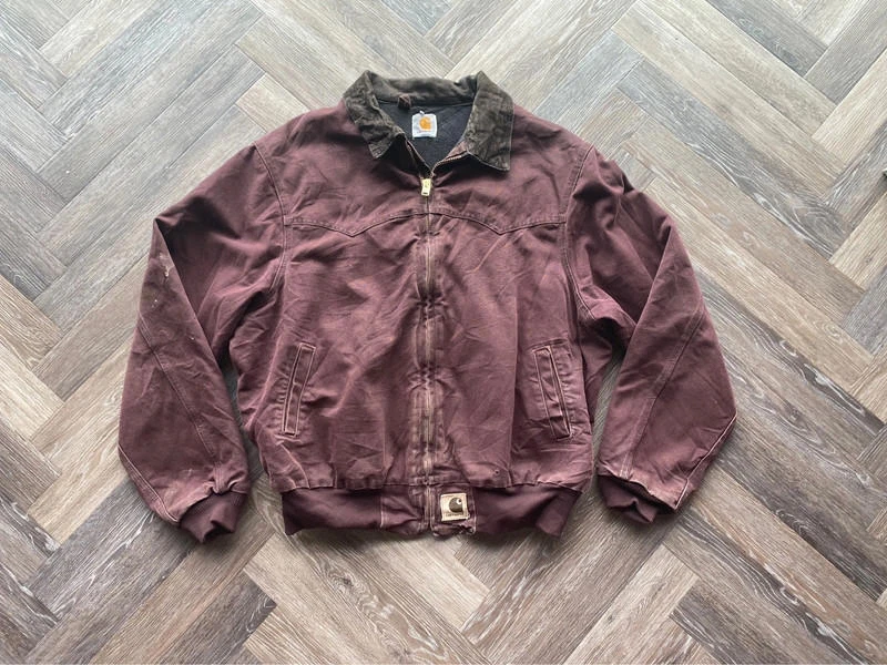 Maroon carhartt jacket clearance
