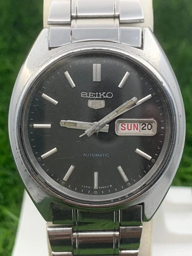 Seiko 5 Automatic 17 Jewels 6309-5820 Vintage Watch Japan