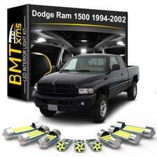 Interior Led Light Bulb White Package Kit For 1994-2002 Dodge Ram 1500 2500 3500